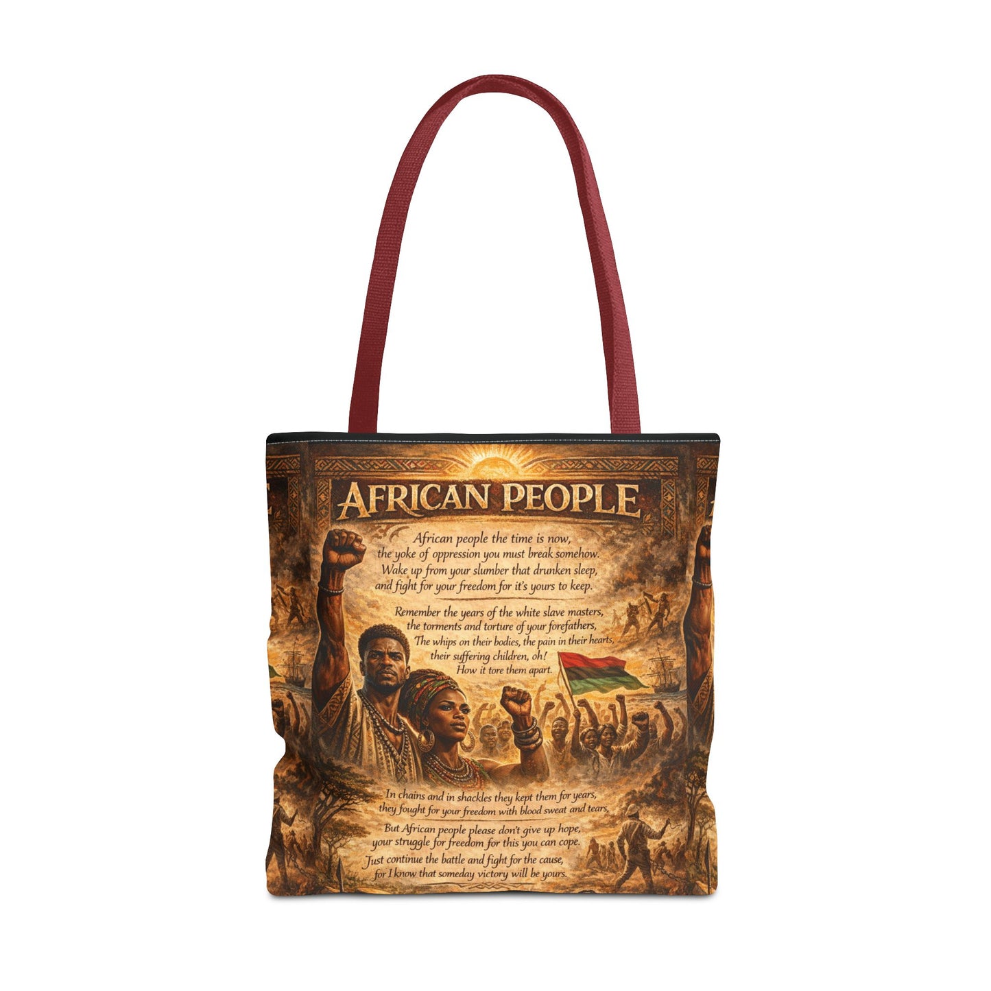 African People 2 Tote Bag