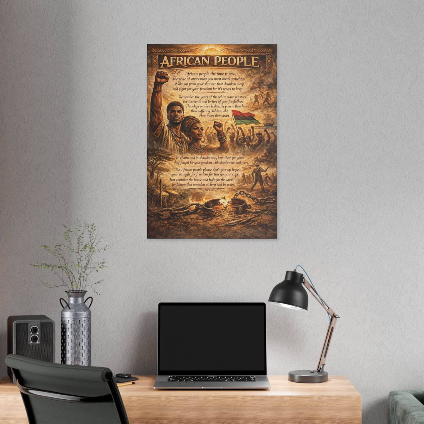 African People - Classic Stretched Canvas