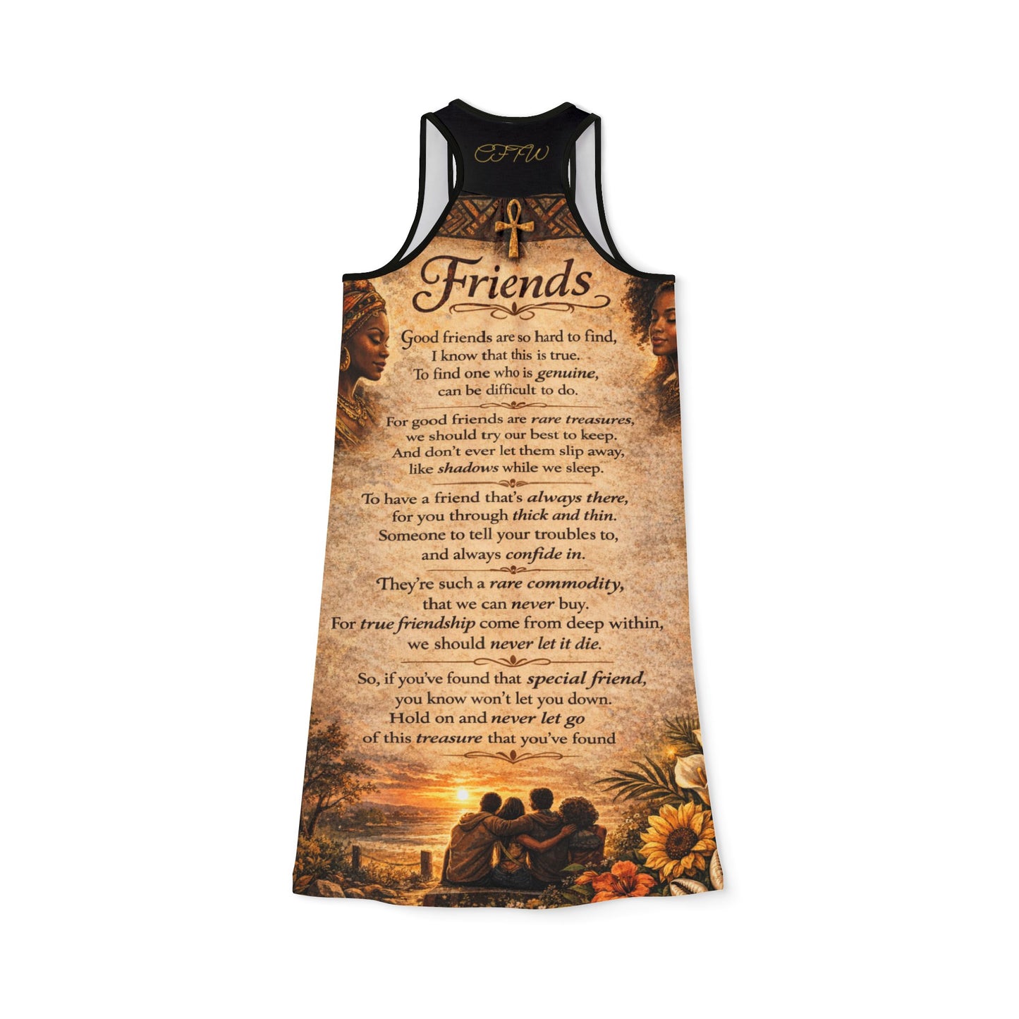 Friends Women's Racerback Dress