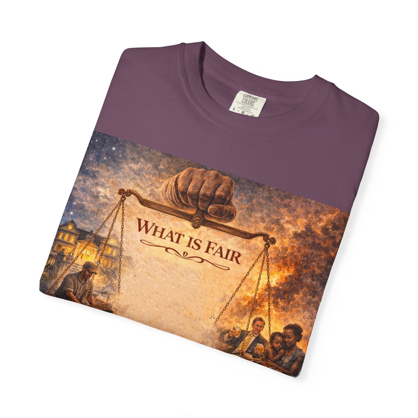 Unisex Garment-Dyed T-shirt - What is Fair