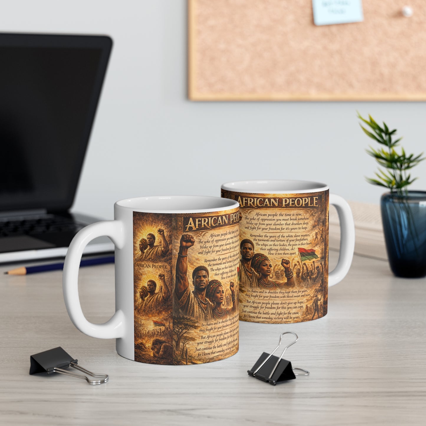 African People Mug 11oz