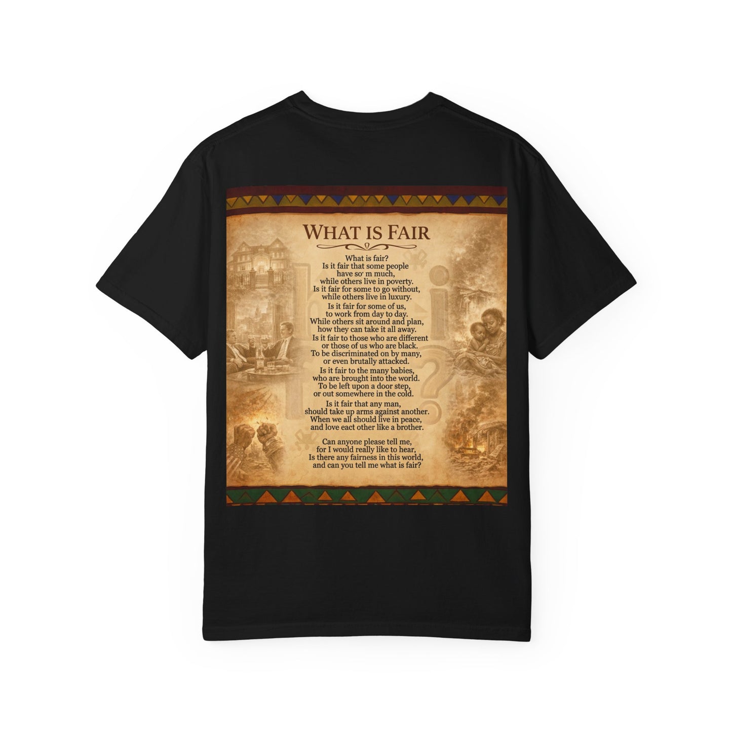 Unisex Garment-Dyed T-shirt - What is Fair