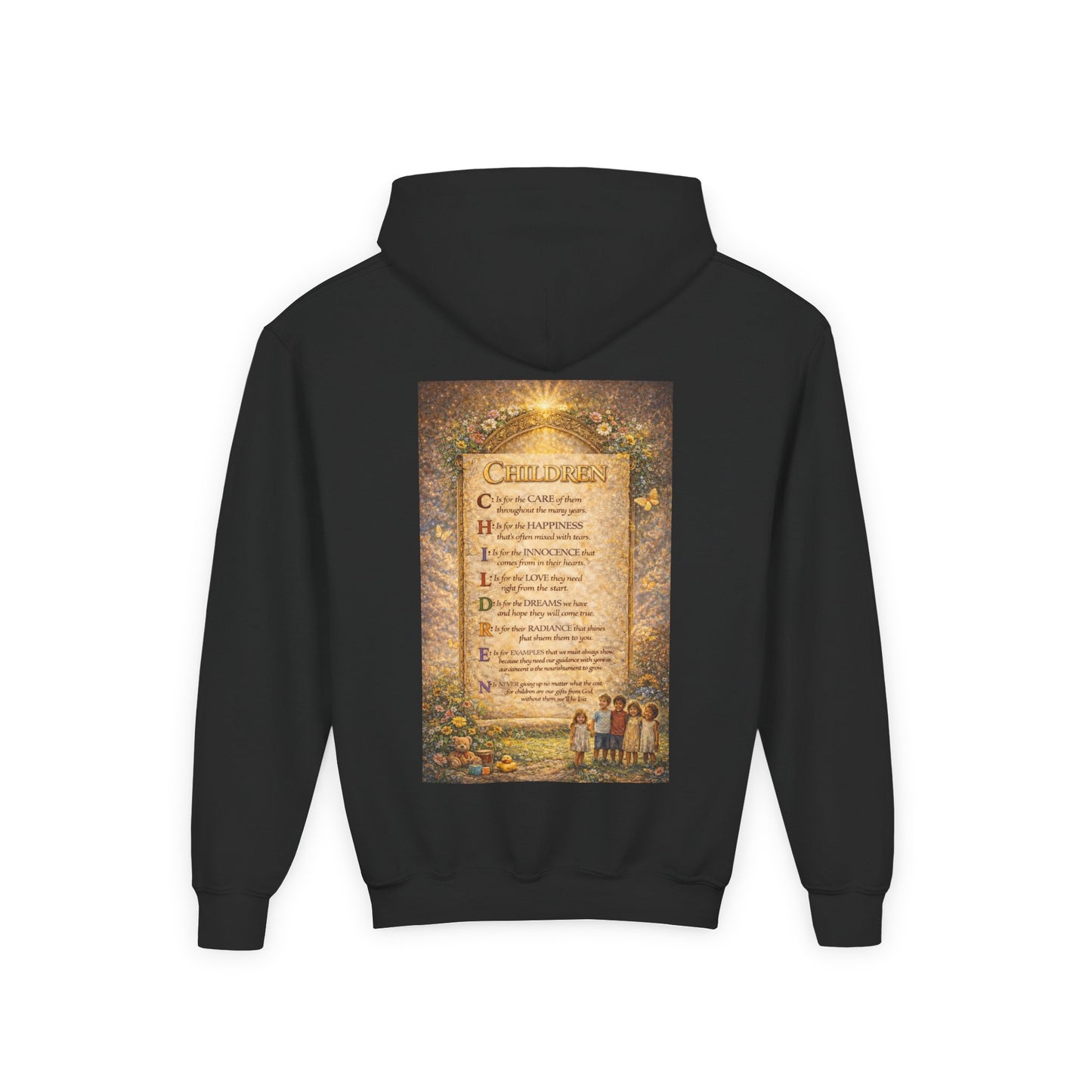 Youth Heavy Blend Hooded Sweatshirt - Children