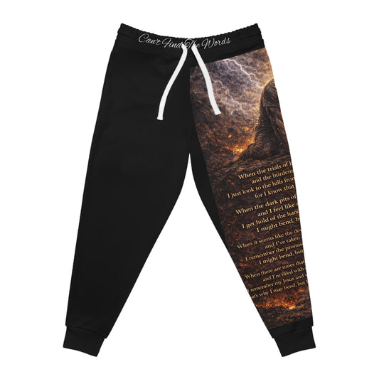 I Might Bend, I Won't Break Athletic Joggers