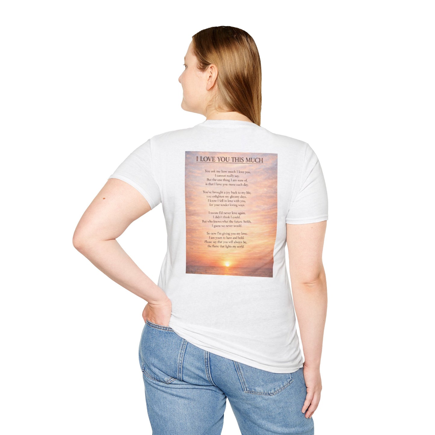 I Love You This Much - Unisex Softstyle T-Shirt