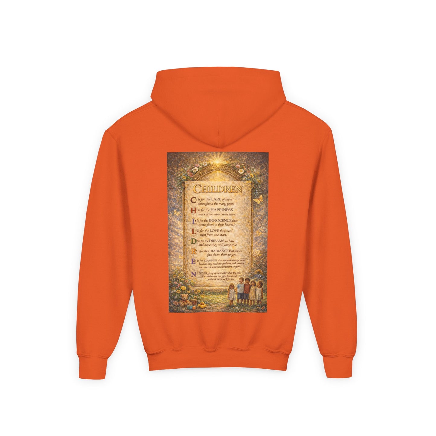 Youth Heavy Blend Hooded Sweatshirt - Children
