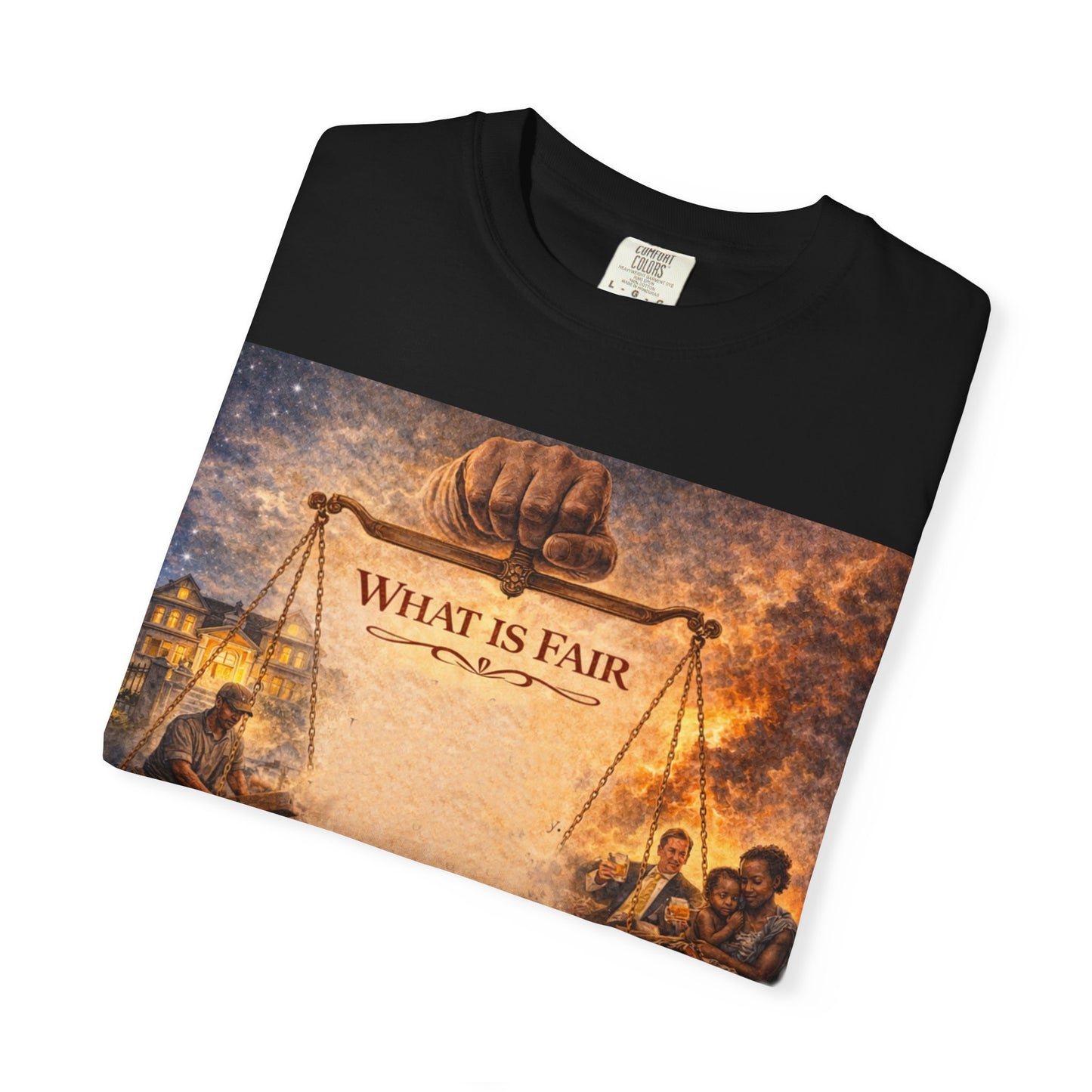 Unisex Garment-Dyed T-shirt - What is Fair