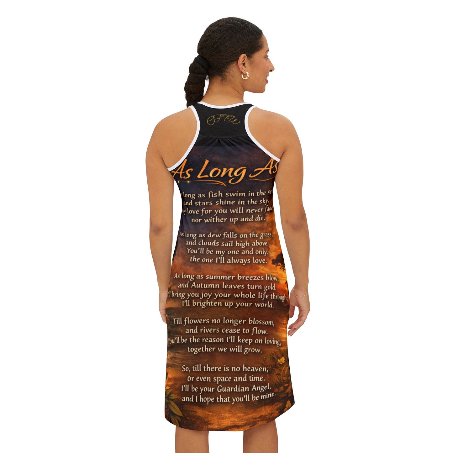 As Long As Women's Racerback Dress