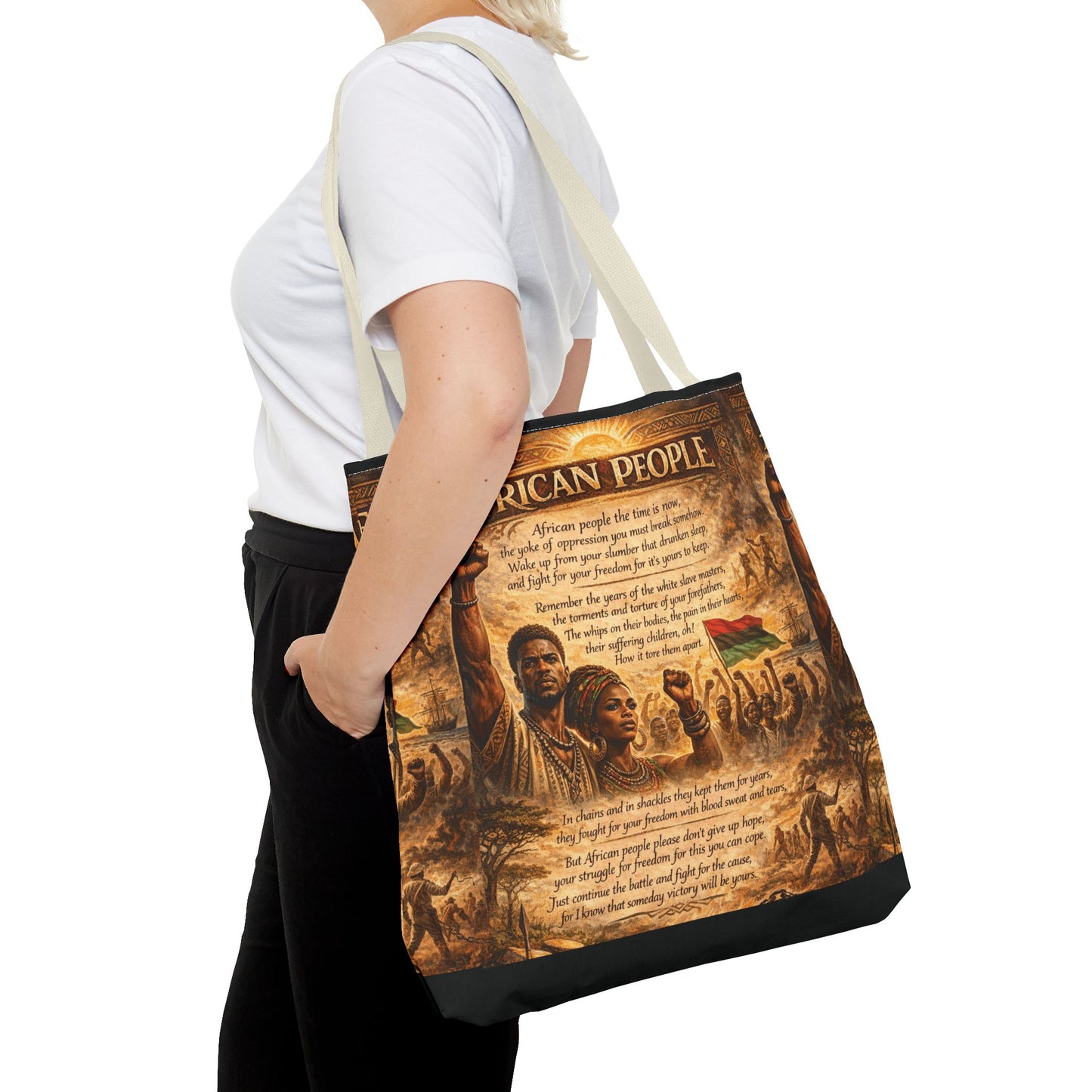 African People 2 Tote Bag