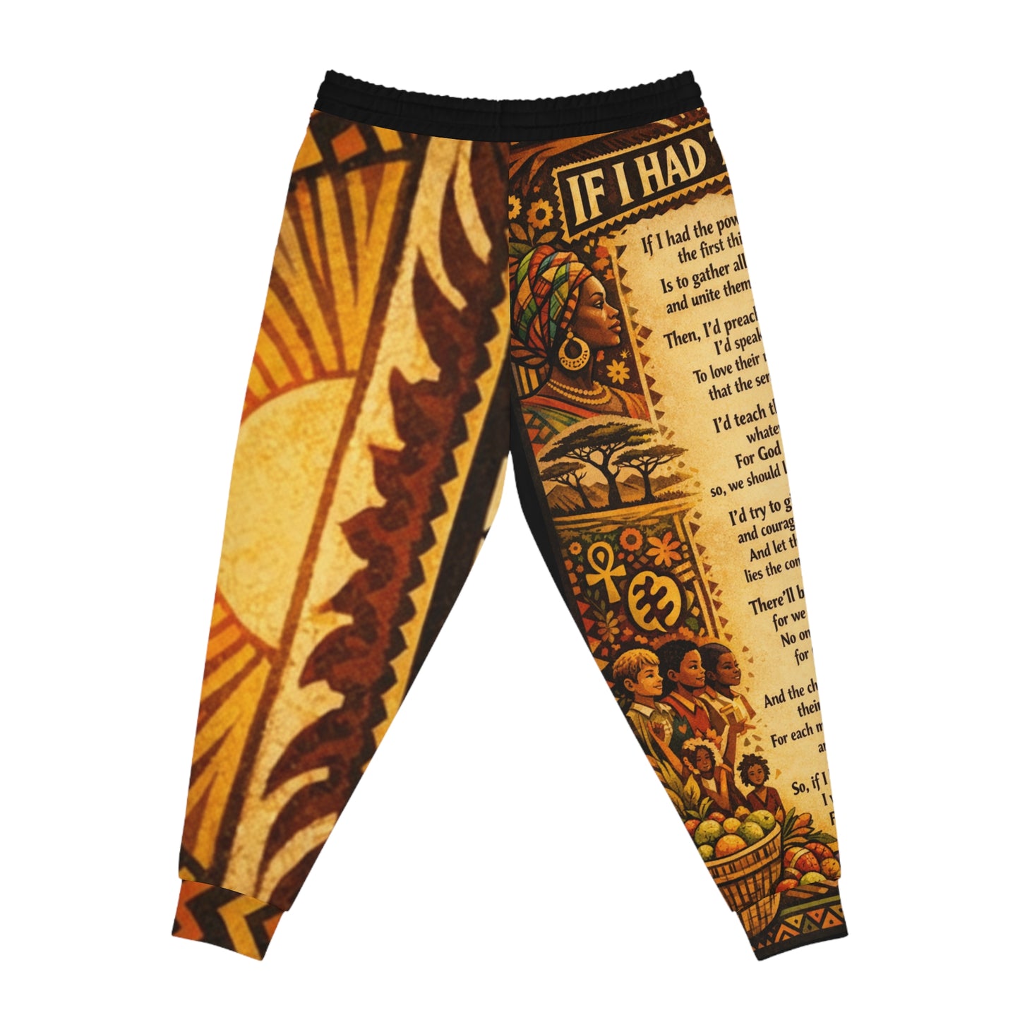 Athletic Joggers - If I Had The Power