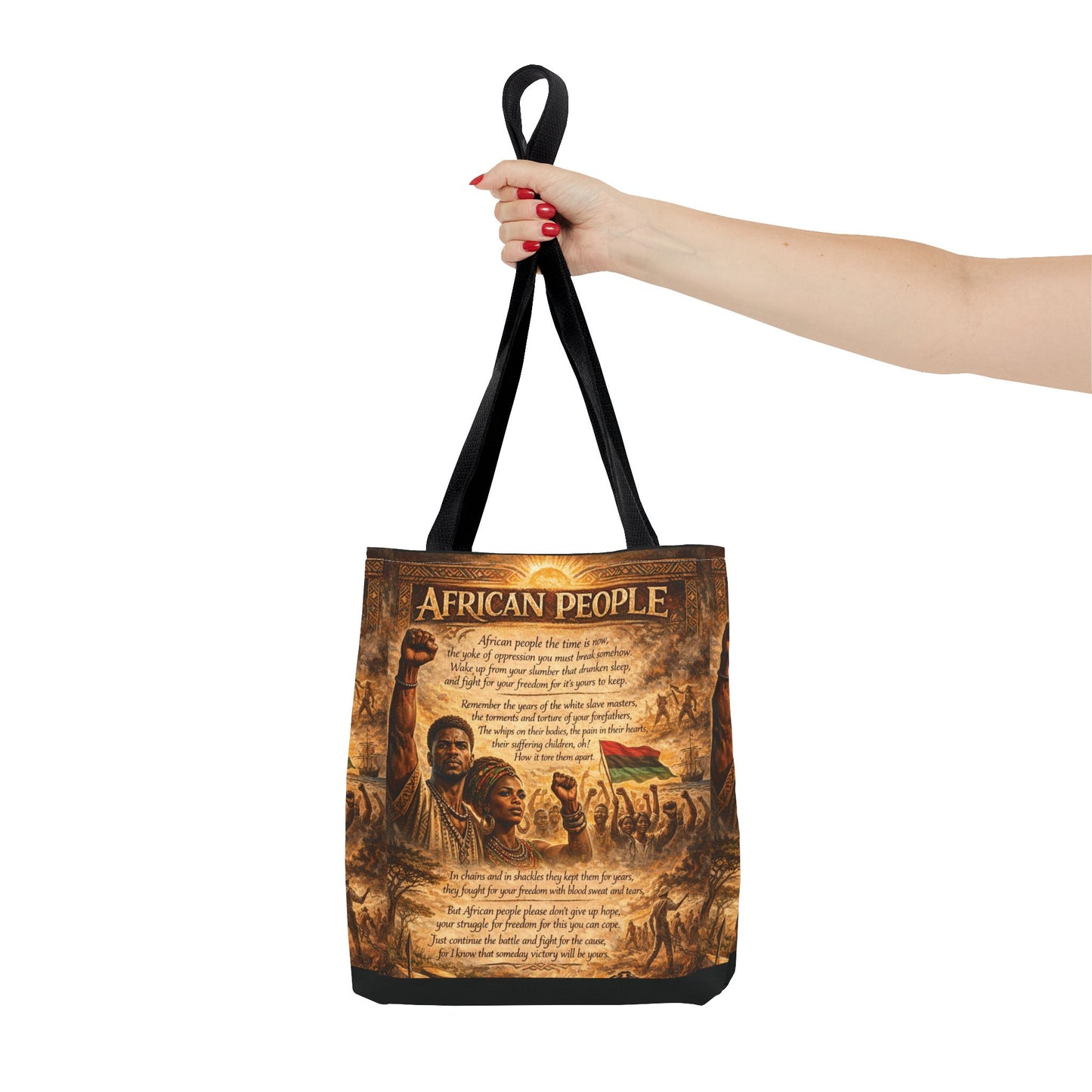 African People 2 Tote Bag