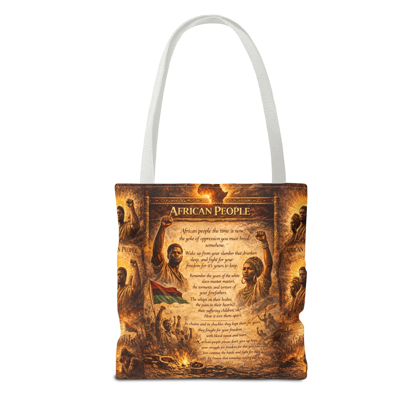 African People Tote Bag