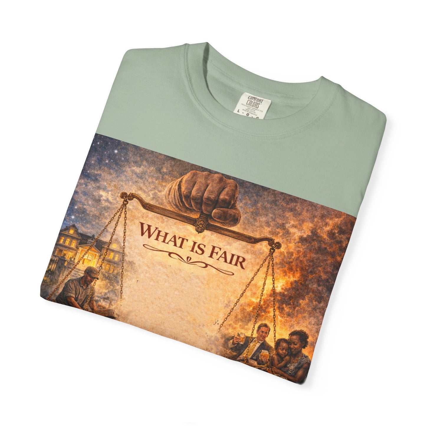 Unisex Garment-Dyed T-shirt - What is Fair
