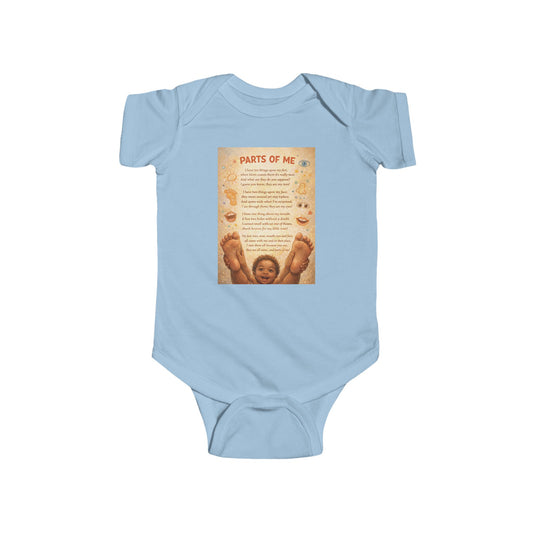 Infant Fine Jersey Bodysuit - Parts of Me