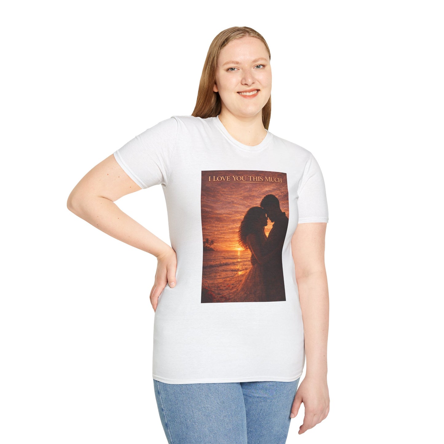 I Love You This Much - Unisex Softstyle T-Shirt