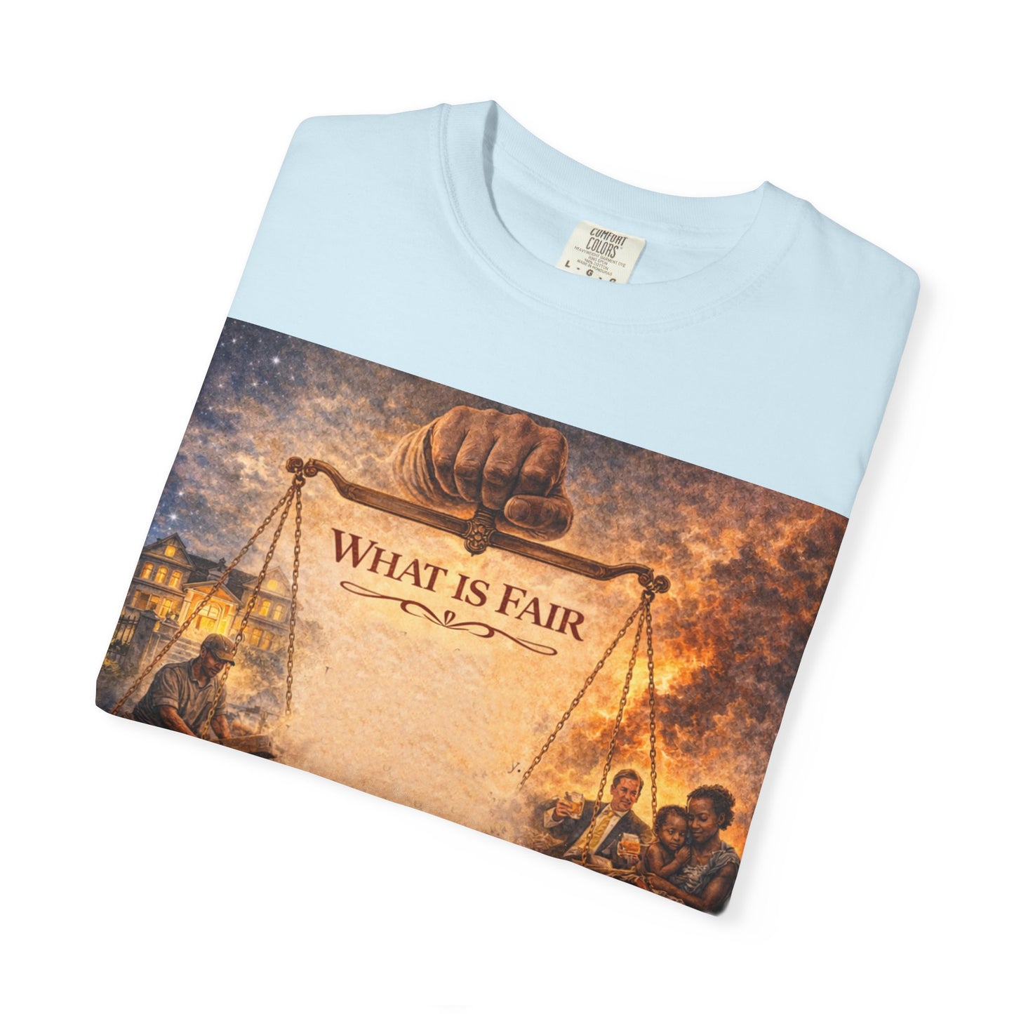 Unisex Garment-Dyed T-shirt - What is Fair
