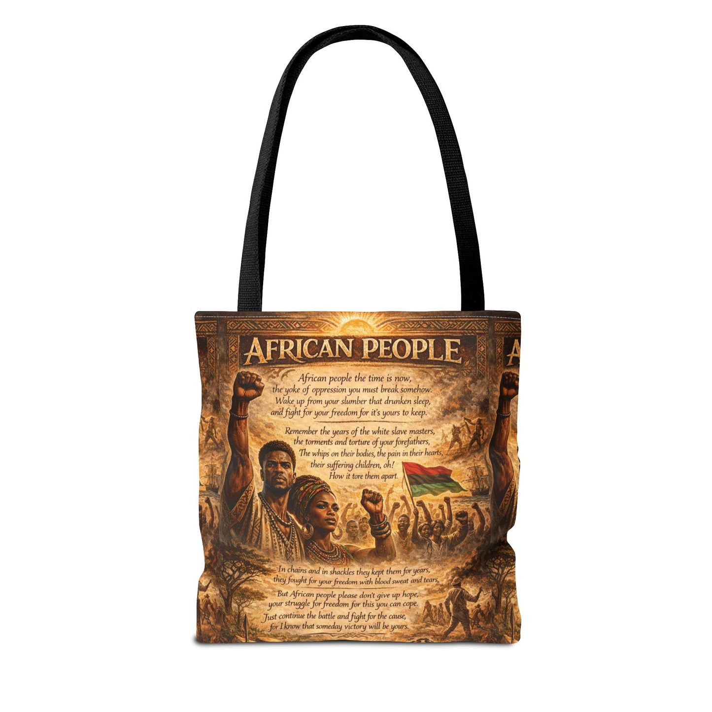 African People 2 Tote Bag
