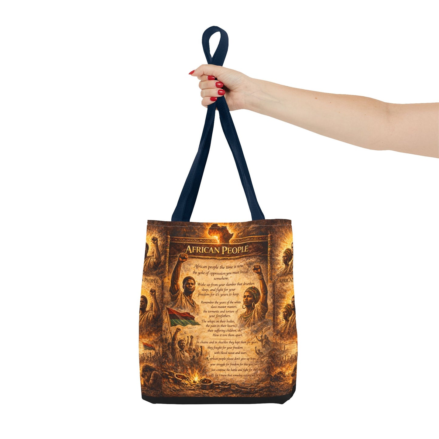 African People Tote Bag