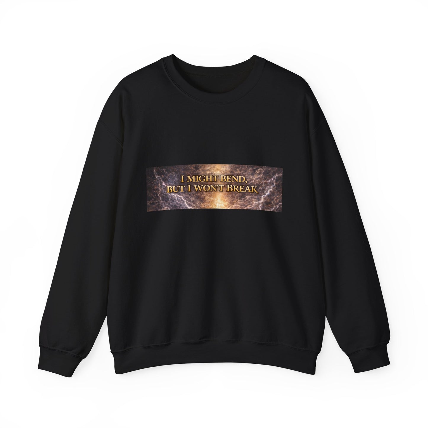 Unisex Heavy Blend™ Crewneck Sweatshirt - I Might Bend, I Won't Break
