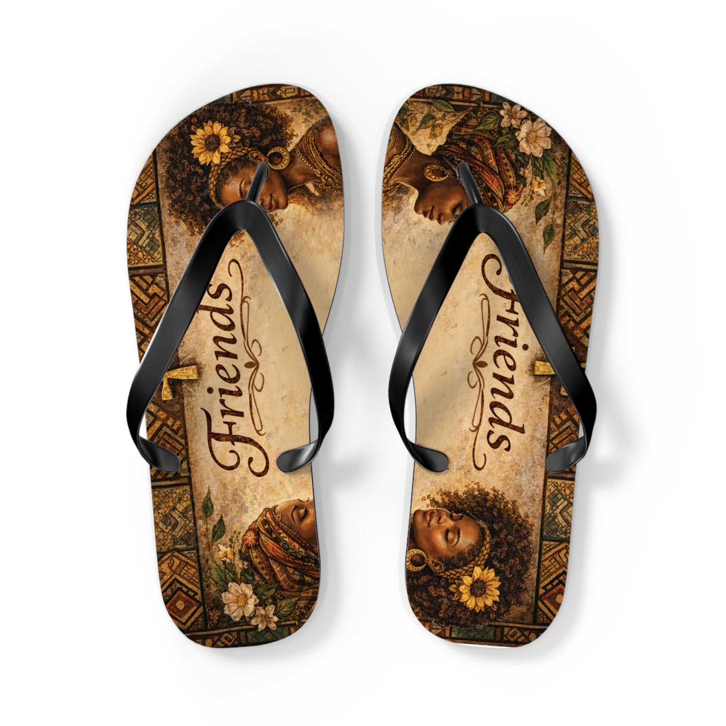 Friends Flip Flops