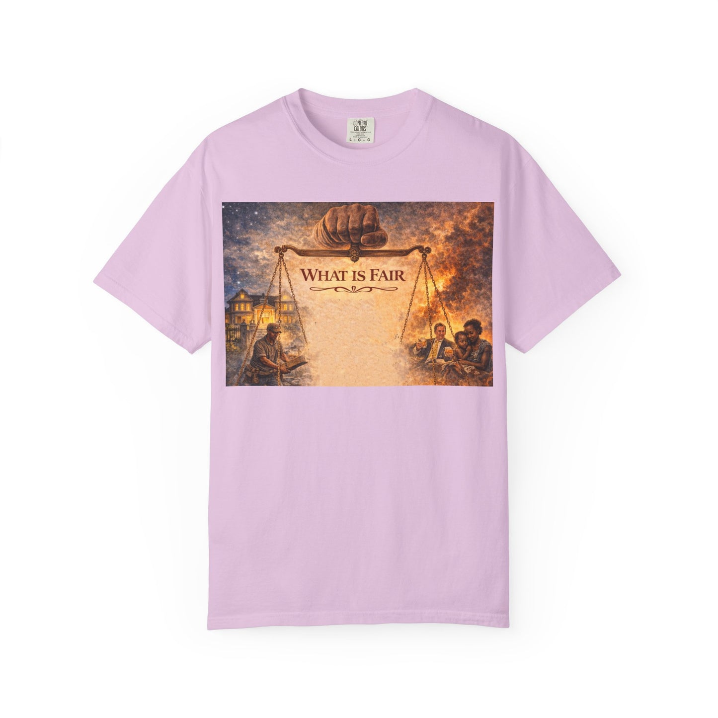 Unisex Garment-Dyed T-shirt - What is Fair