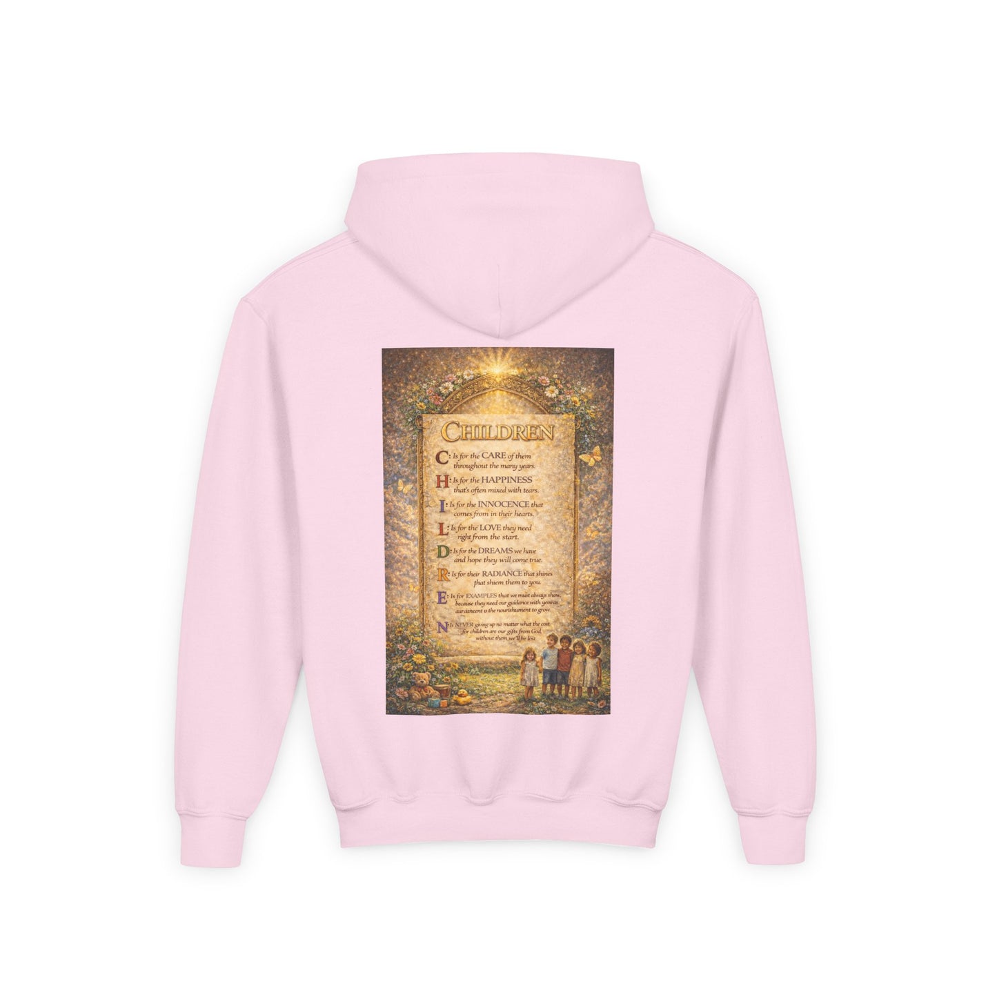 Youth Heavy Blend Hooded Sweatshirt - Children