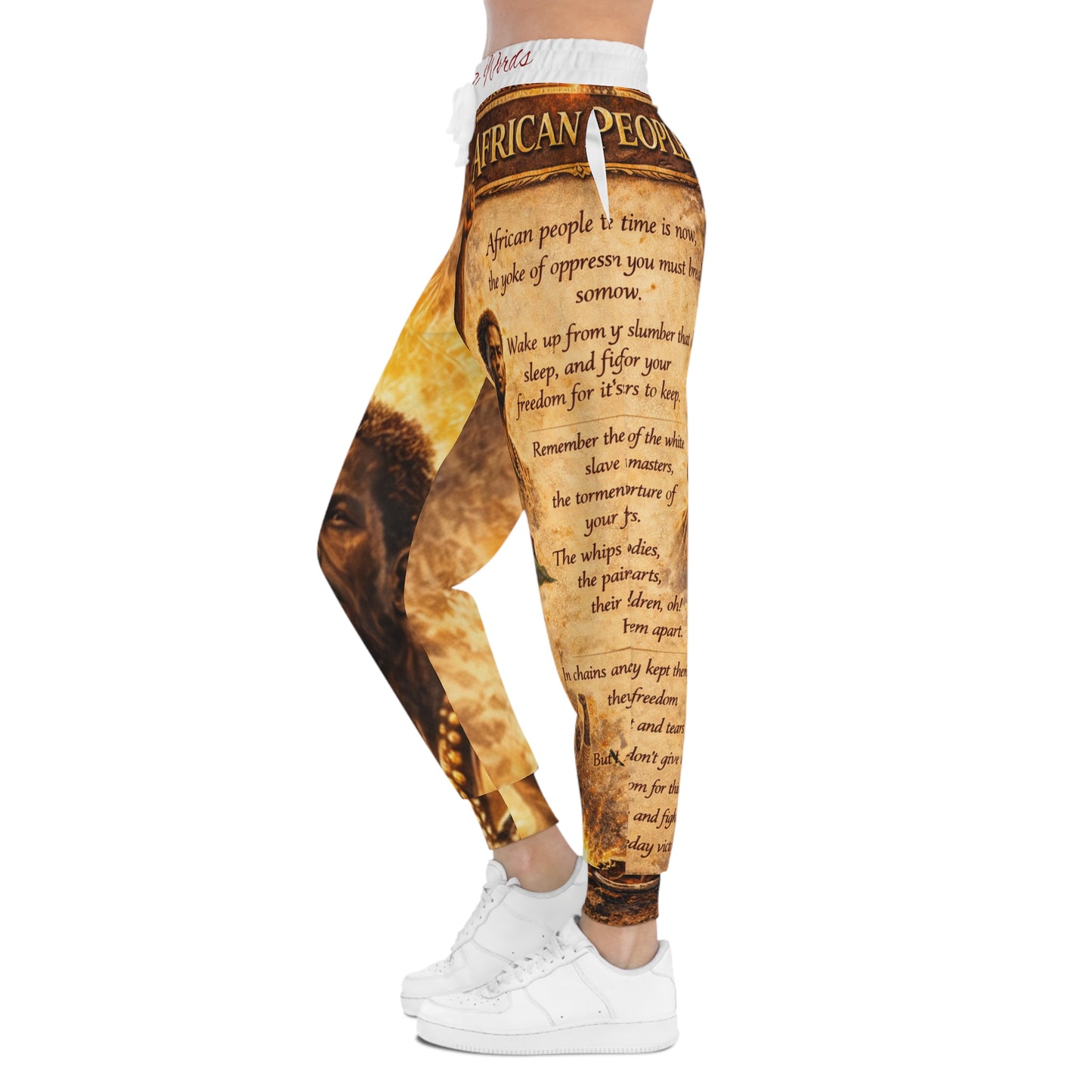 Athletic Joggers - African People