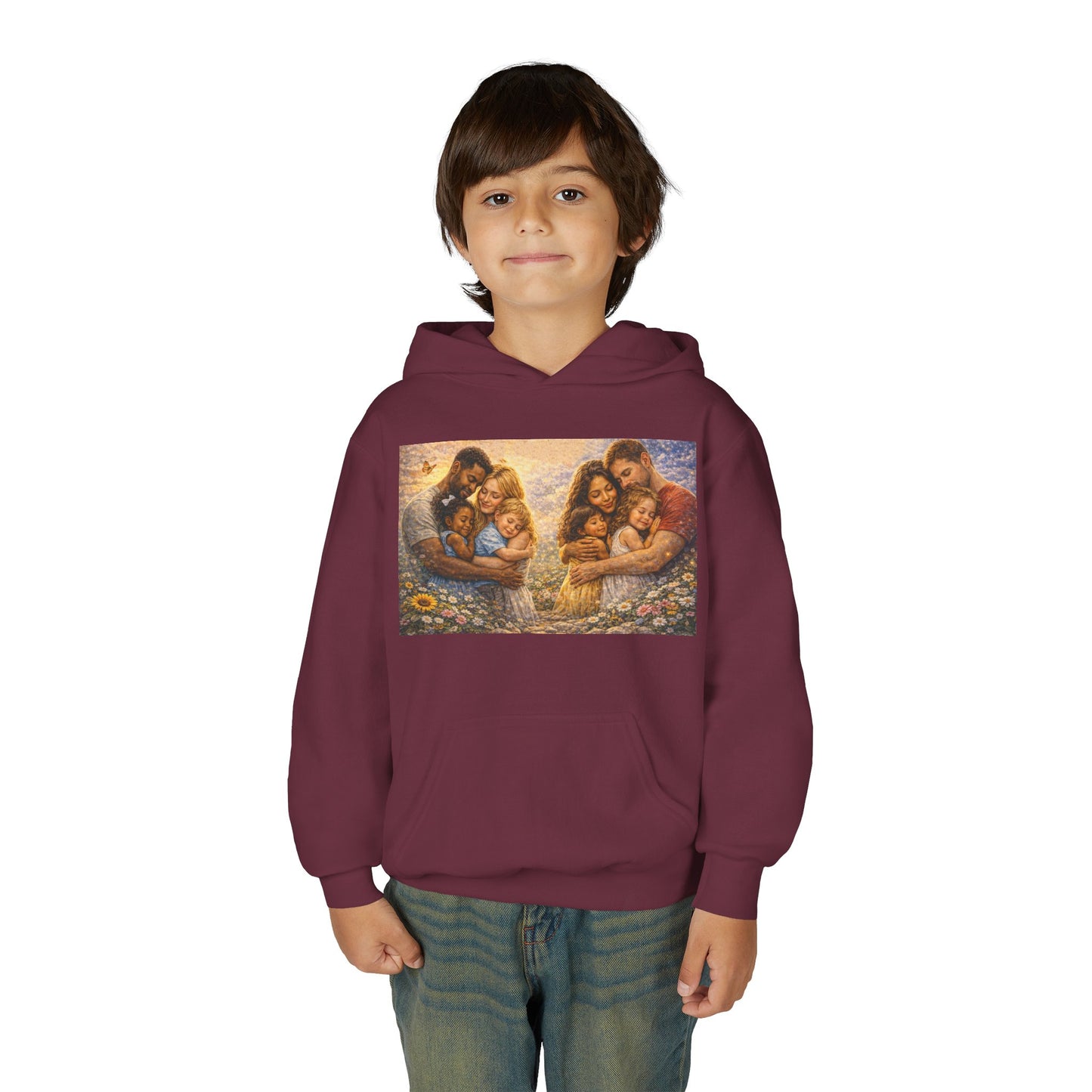 Youth Heavy Blend Hooded Sweatshirt - Children