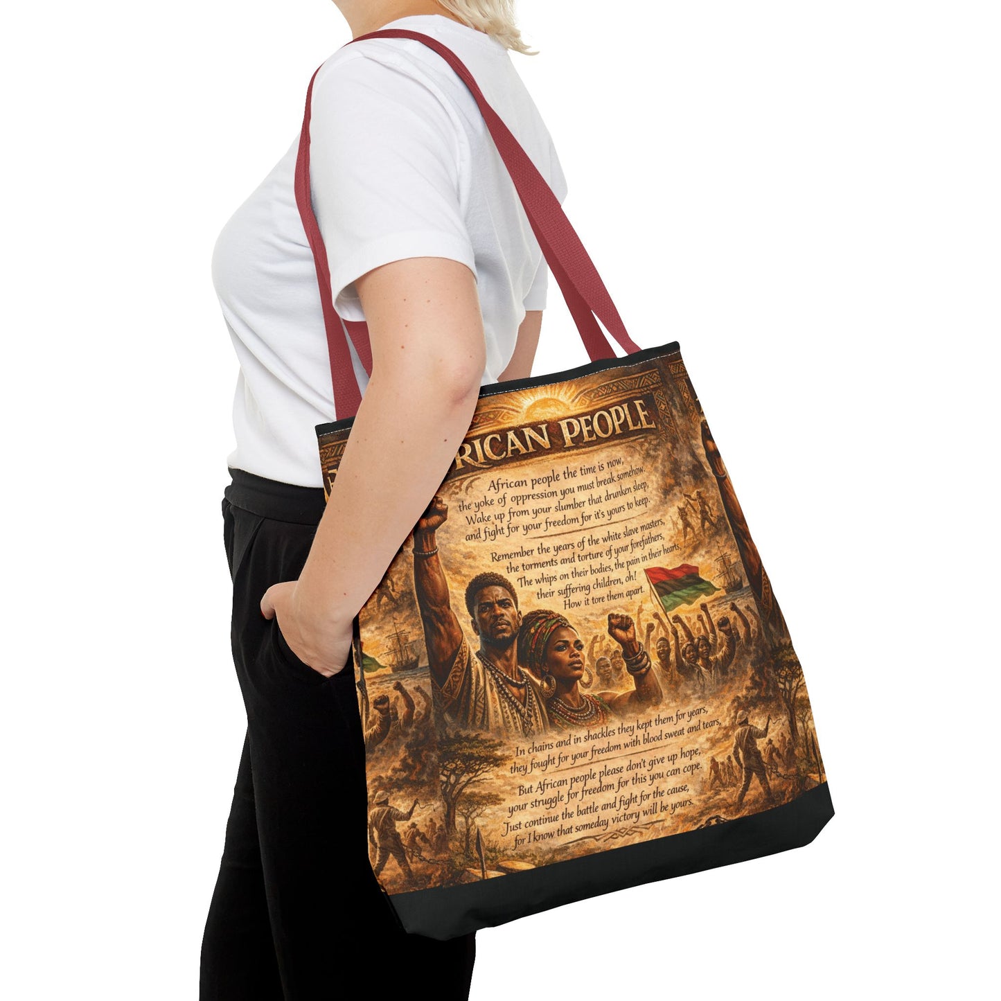 African People 2 Tote Bag