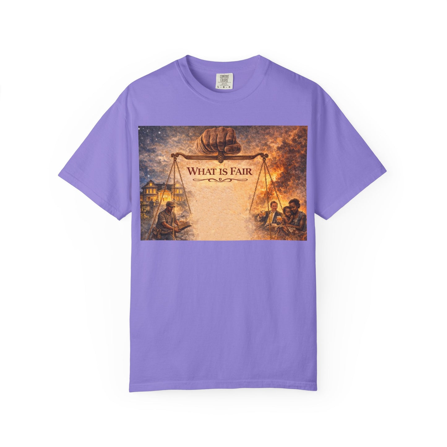 Unisex Garment-Dyed T-shirt - What is Fair