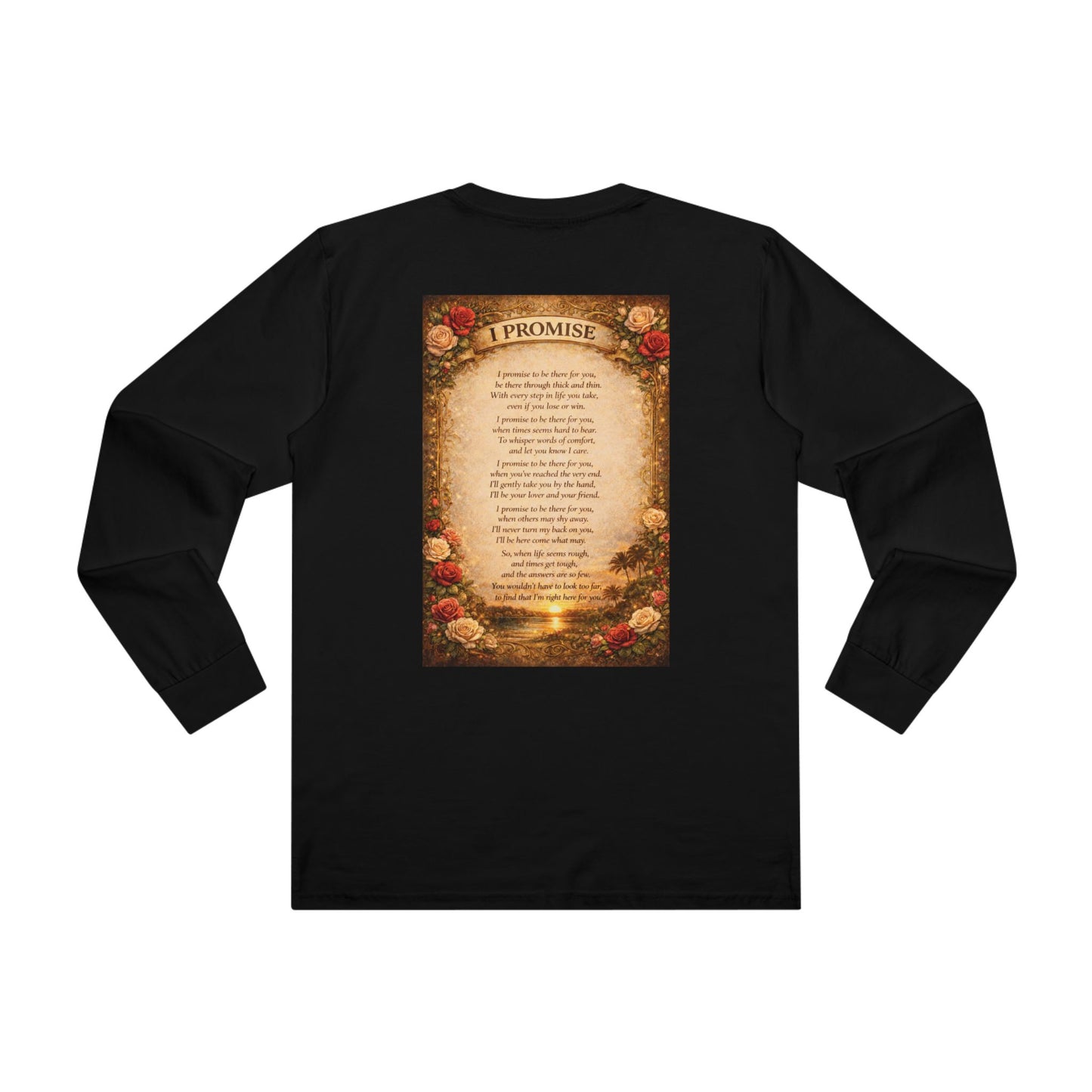 Men’s Base Longsleeve Tee - I Promise