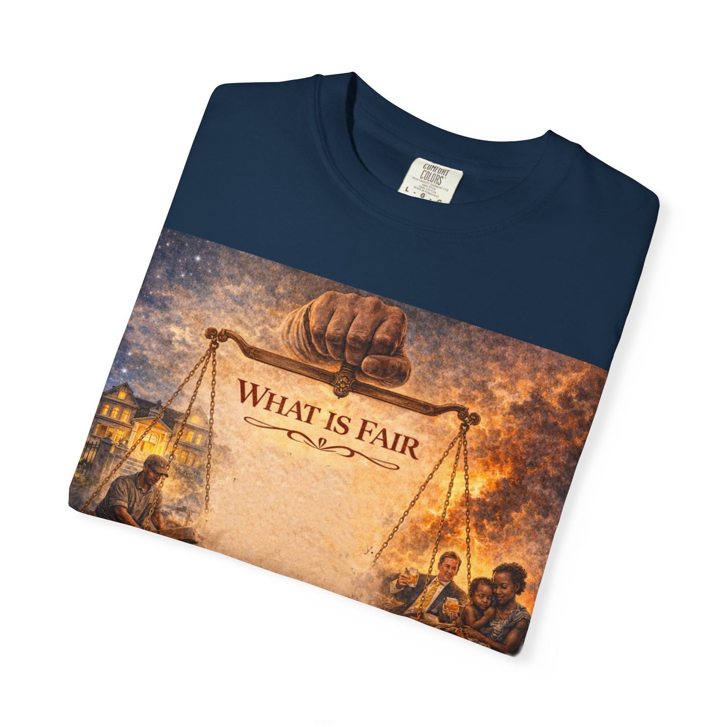Unisex Garment-Dyed T-shirt - What is Fair