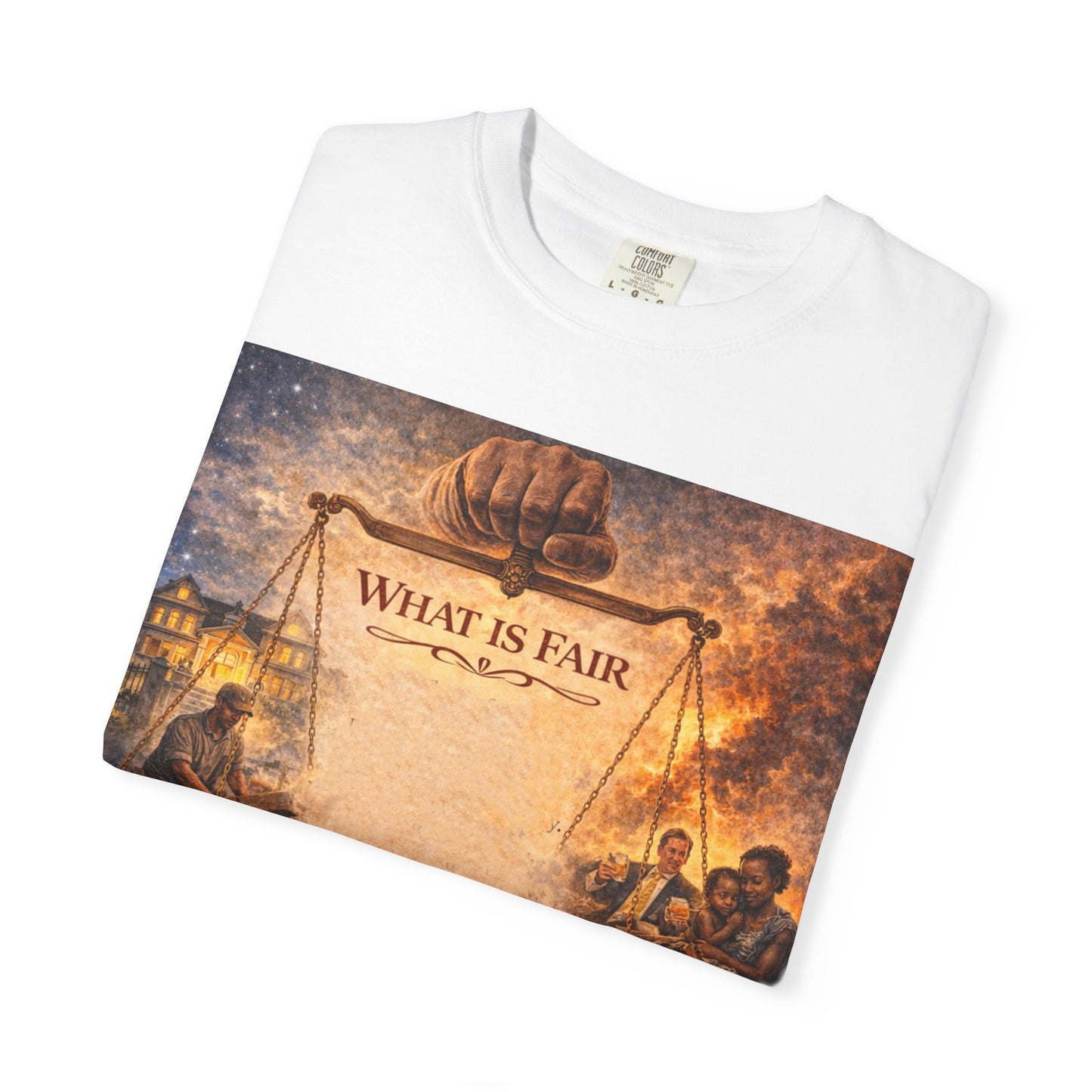 Unisex Garment-Dyed T-shirt - What is Fair