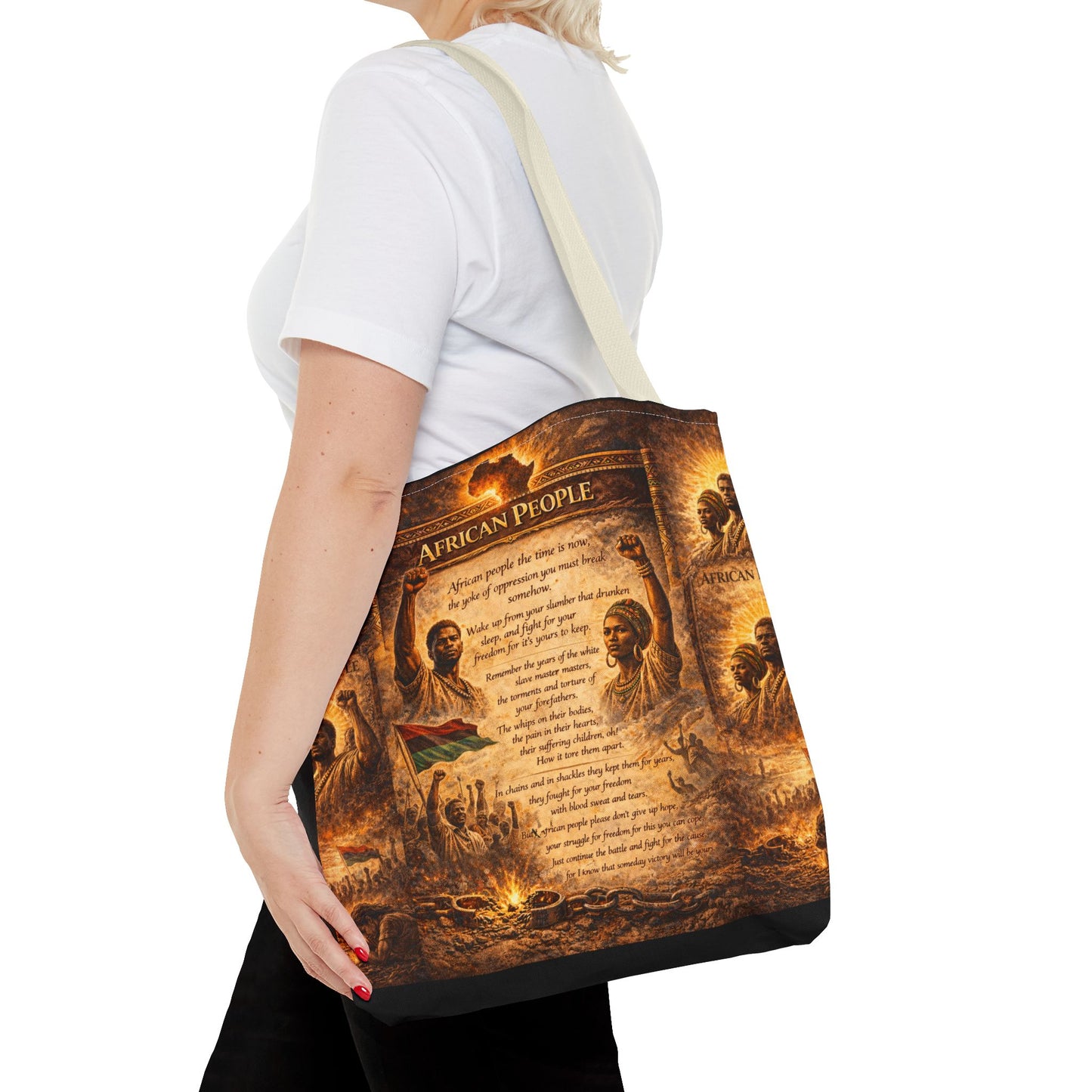 African People Tote Bag