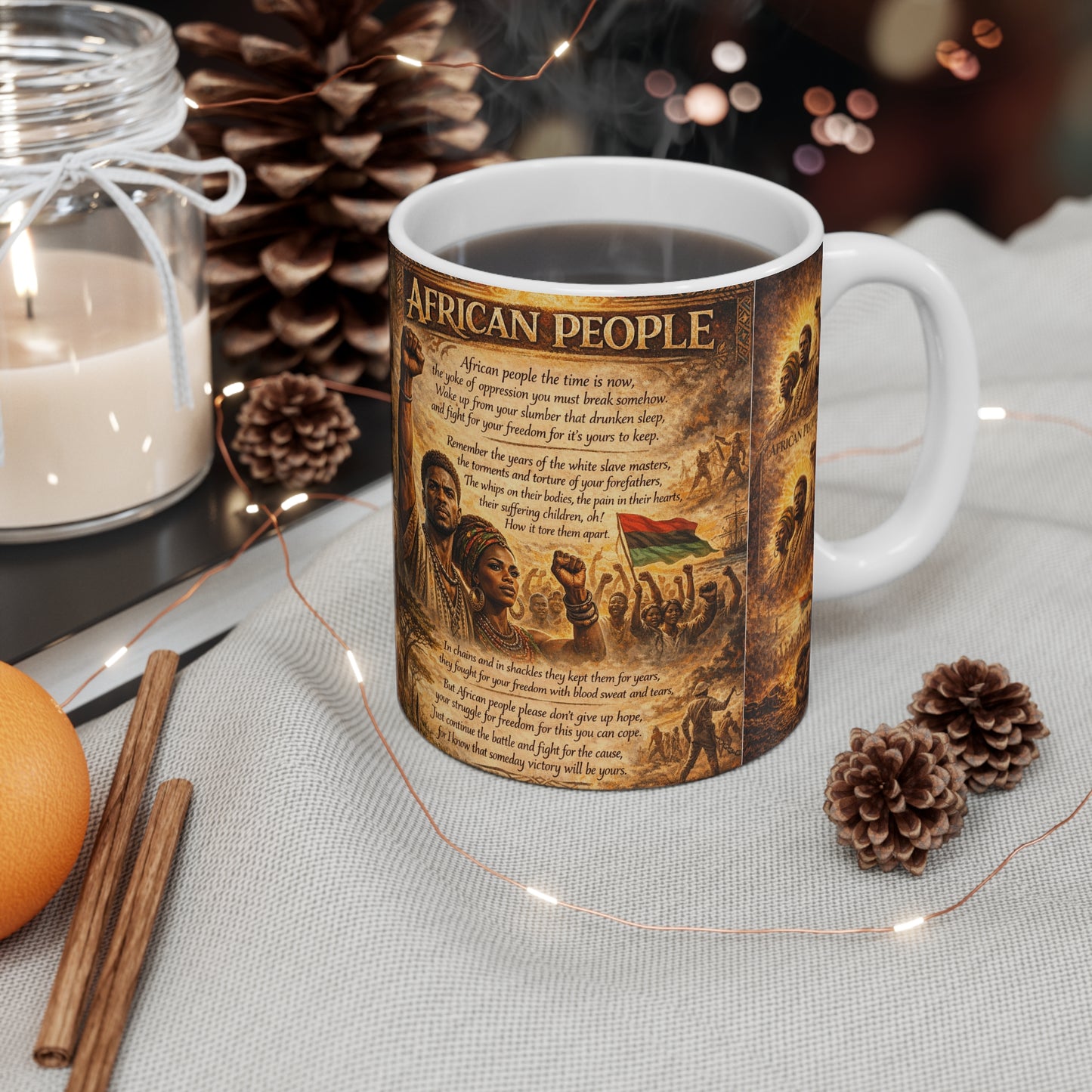 African People Mug 11oz