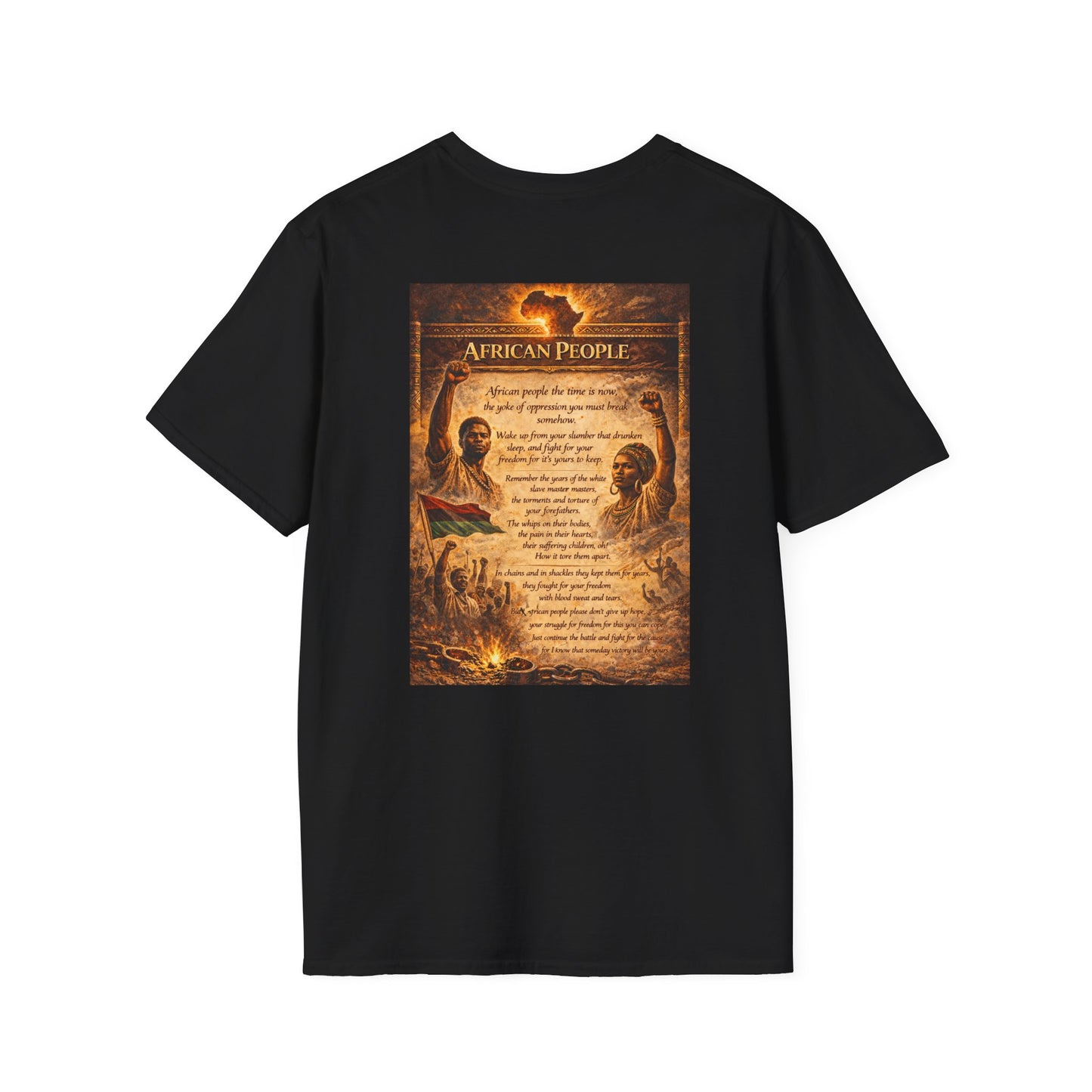 African People - Unisex Softstyle T-Shirt