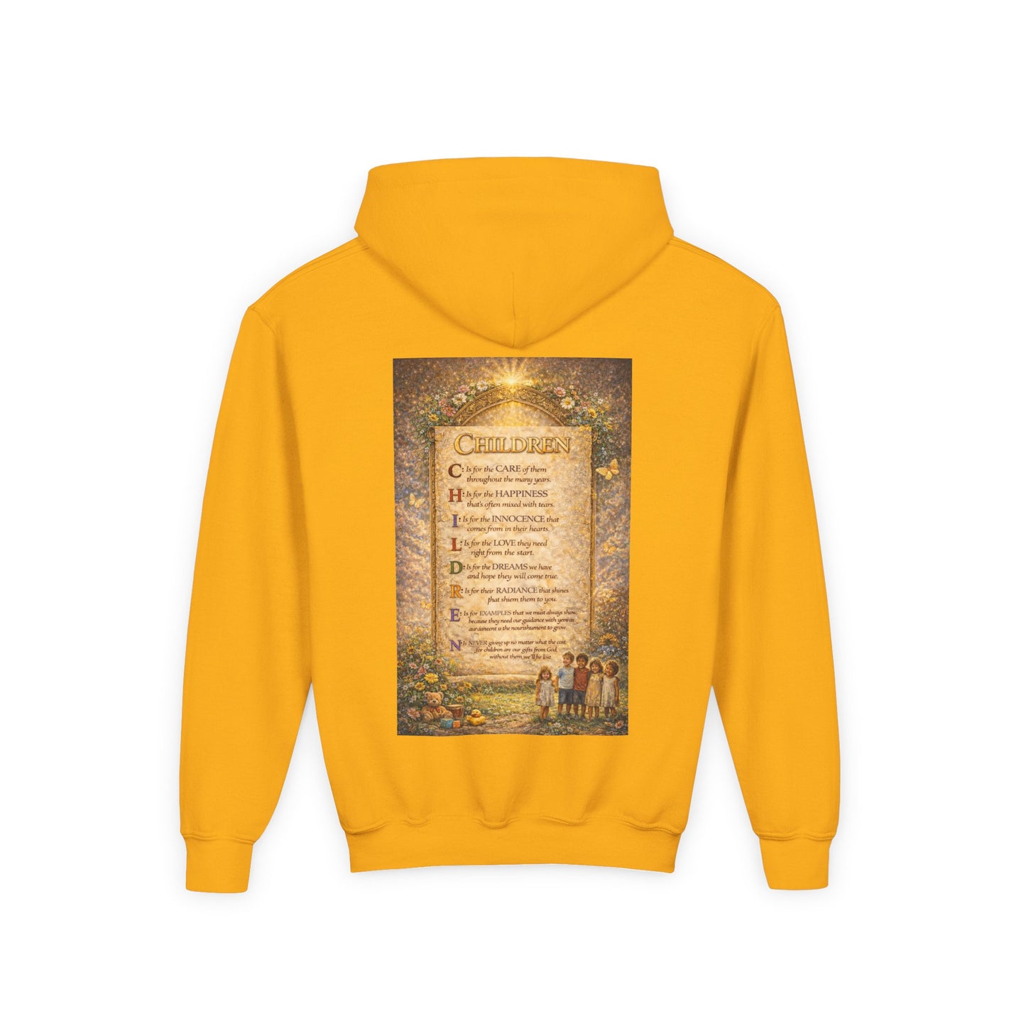 Youth Heavy Blend Hooded Sweatshirt - Children