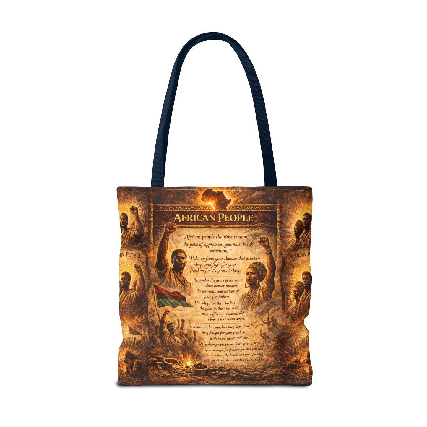 African People Tote Bag