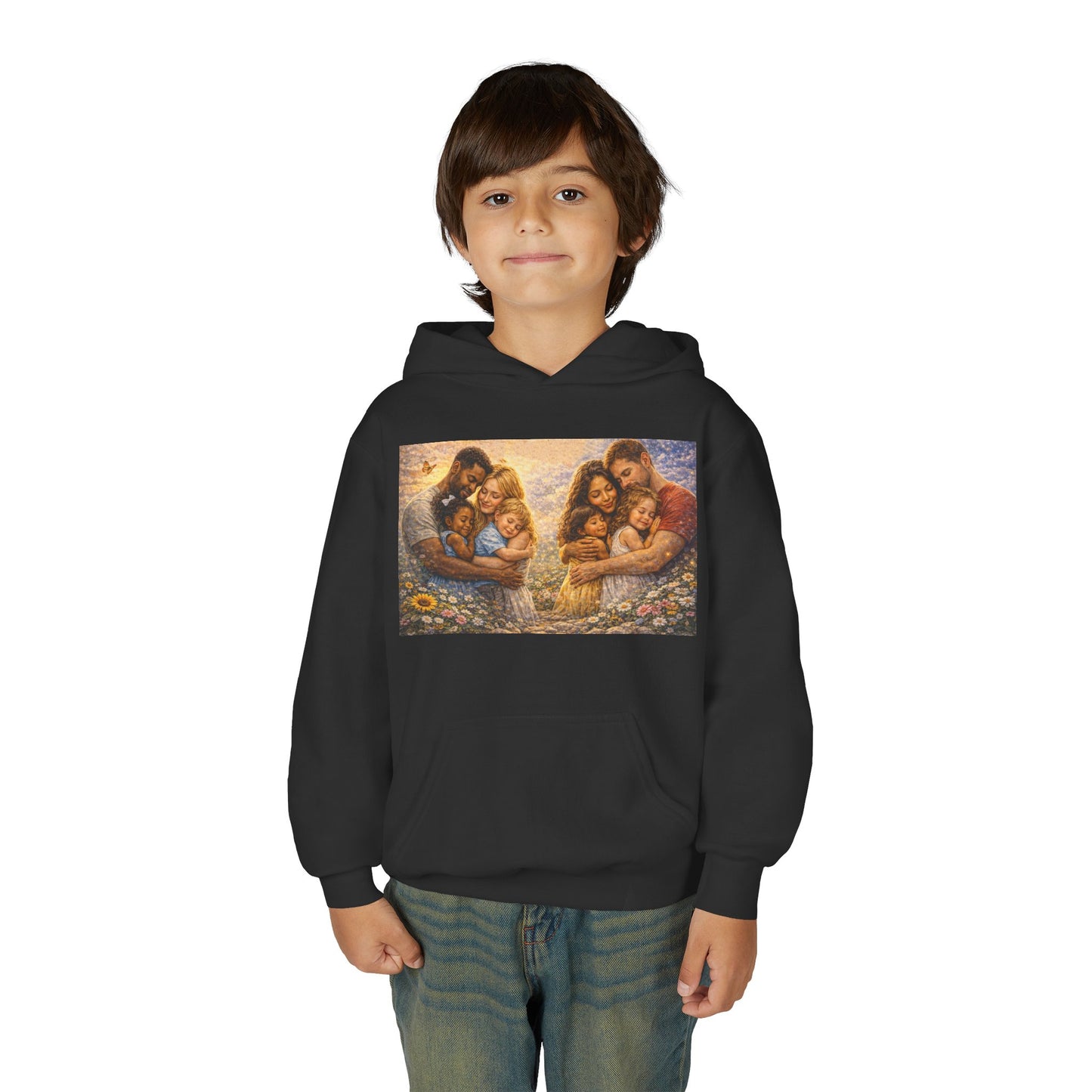 Youth Heavy Blend Hooded Sweatshirt - Children