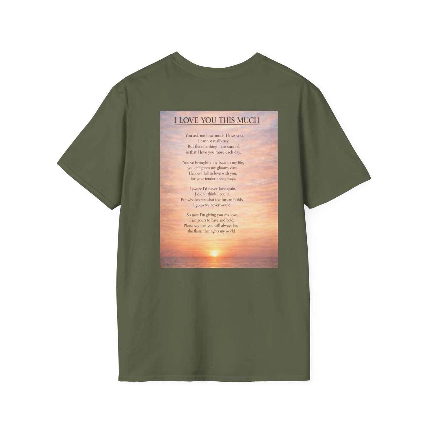 I Love You This Much - Unisex Softstyle T-Shirt