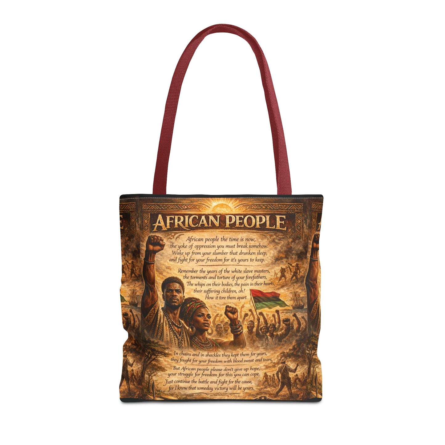 African People 2 Tote Bag
