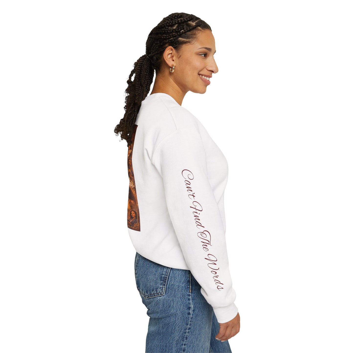 Black Woman - Unisex Heavy Blend™ Crewneck Sweatshirt