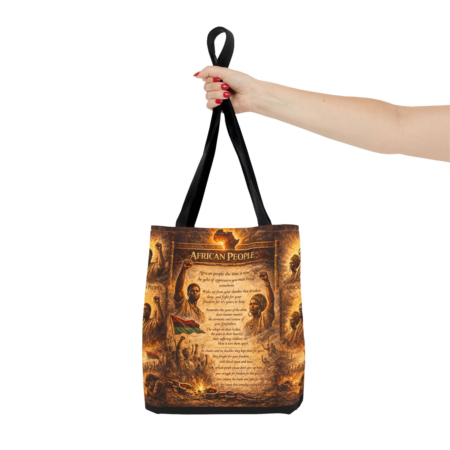 African People Tote Bag