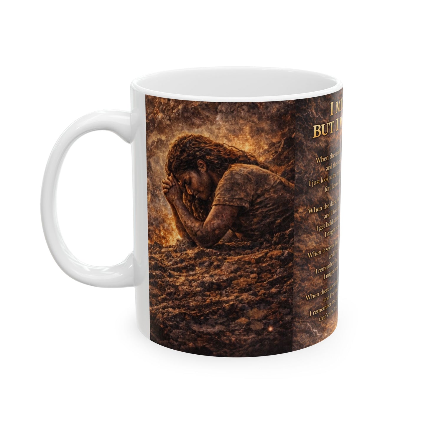 I Might Bend, But I Won't Break - Ceramic Mug, (11oz, 15oz)