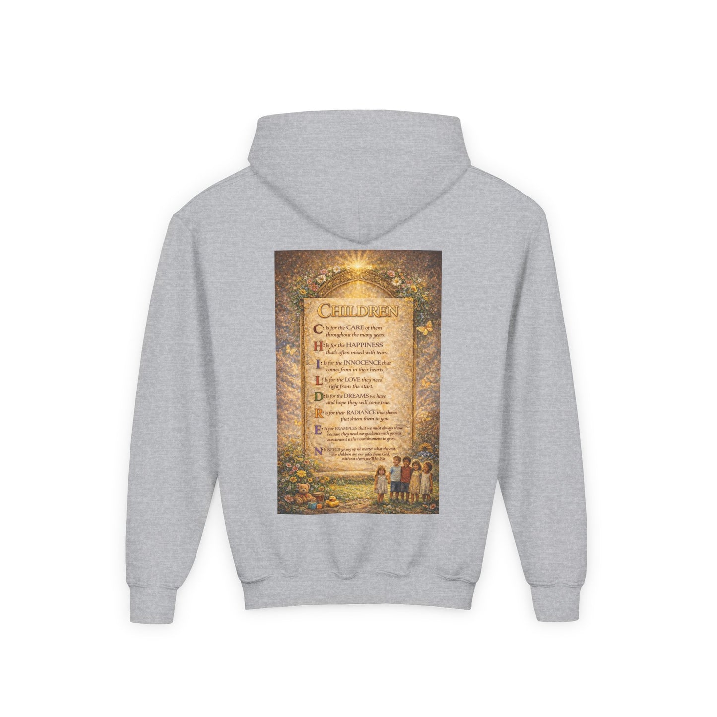 Youth Heavy Blend Hooded Sweatshirt - Children