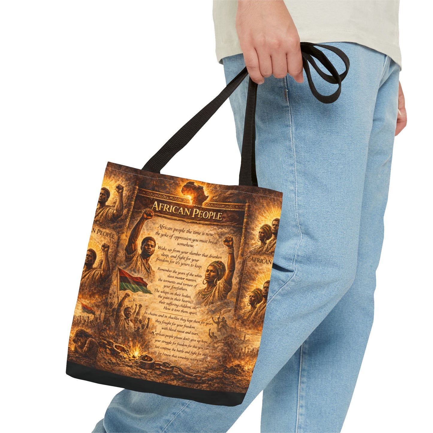 African People Tote Bag