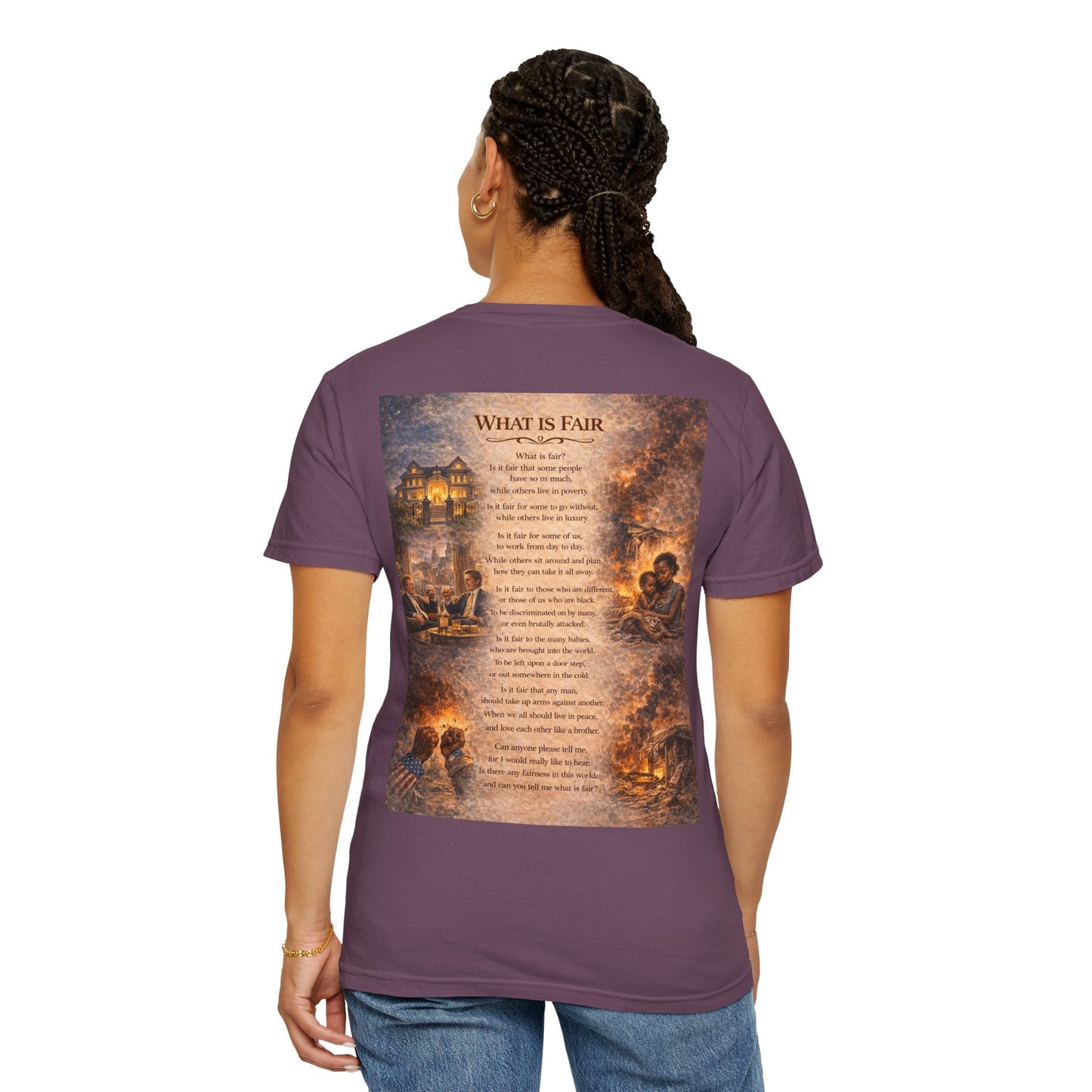Unisex Garment-Dyed T-shirt - What is Fair