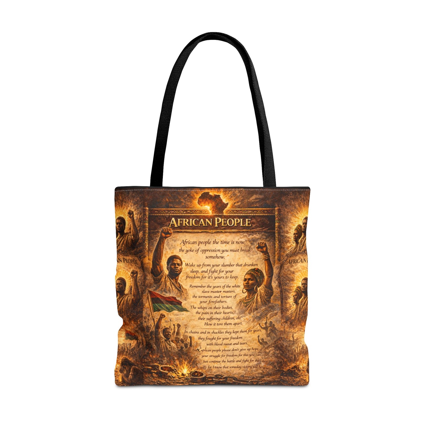 African People Tote Bag