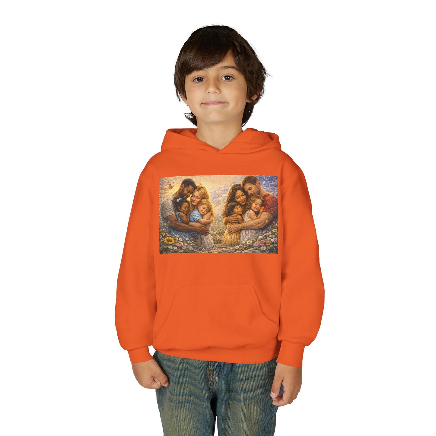 Youth Heavy Blend Hooded Sweatshirt - Children