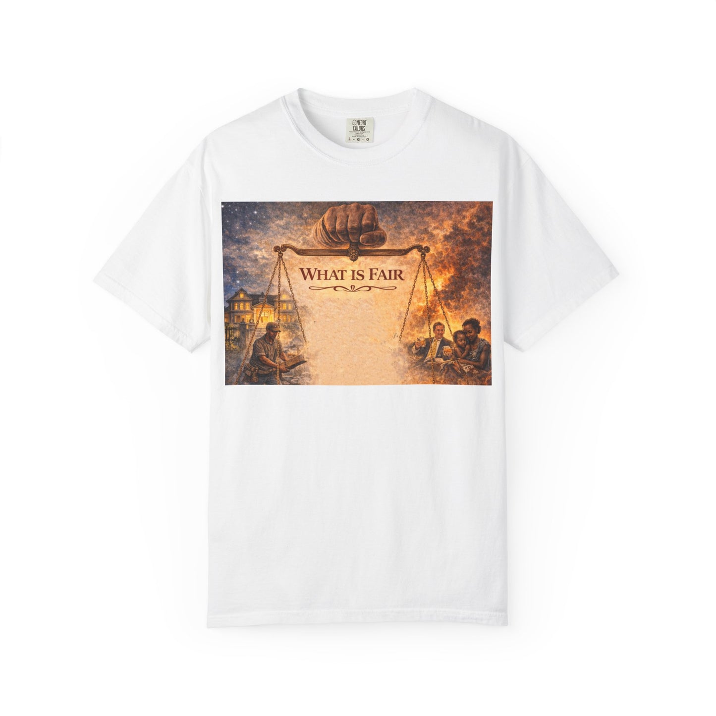 Unisex Garment-Dyed T-shirt - What is Fair